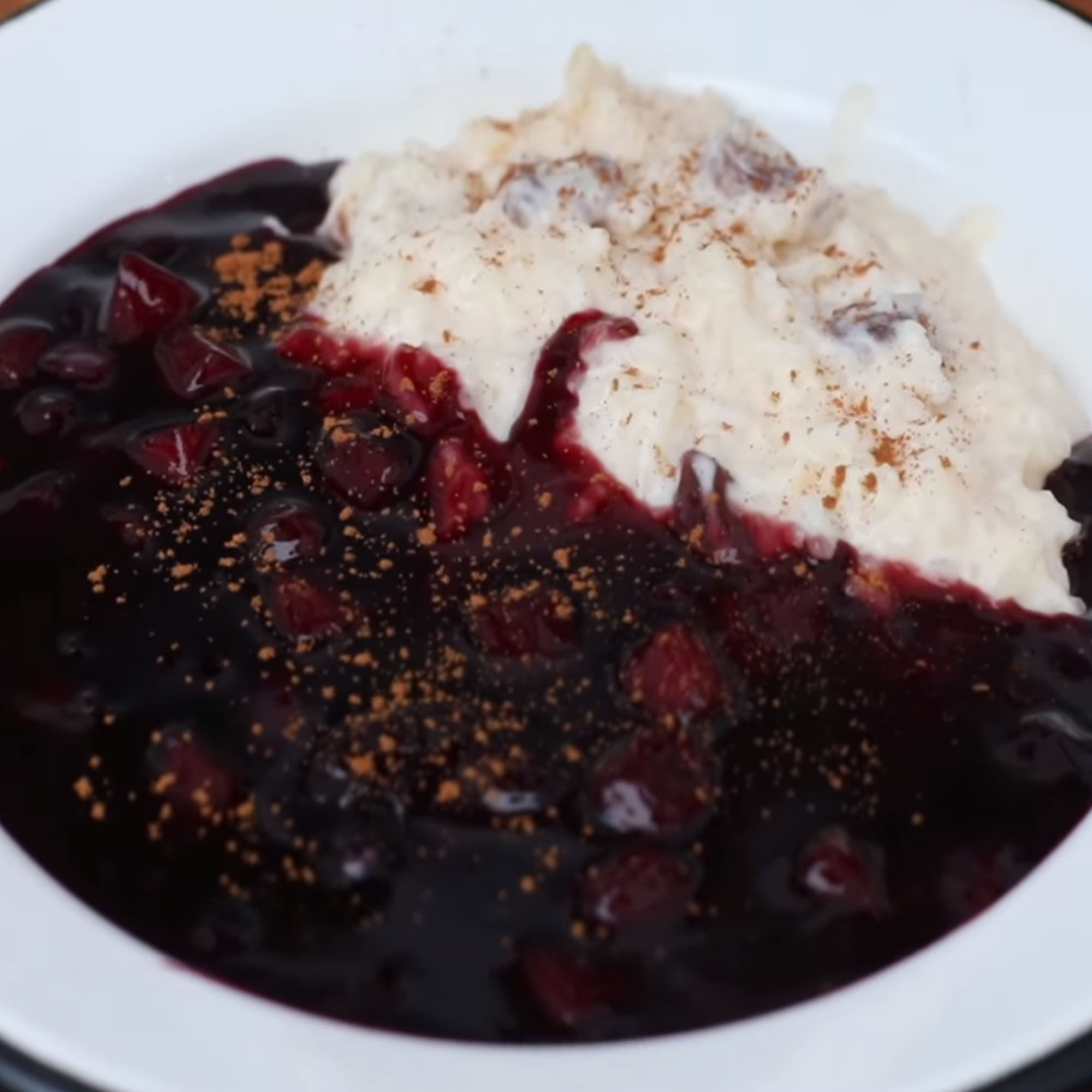 Mazamorra Morada Con Arroz Con Leche